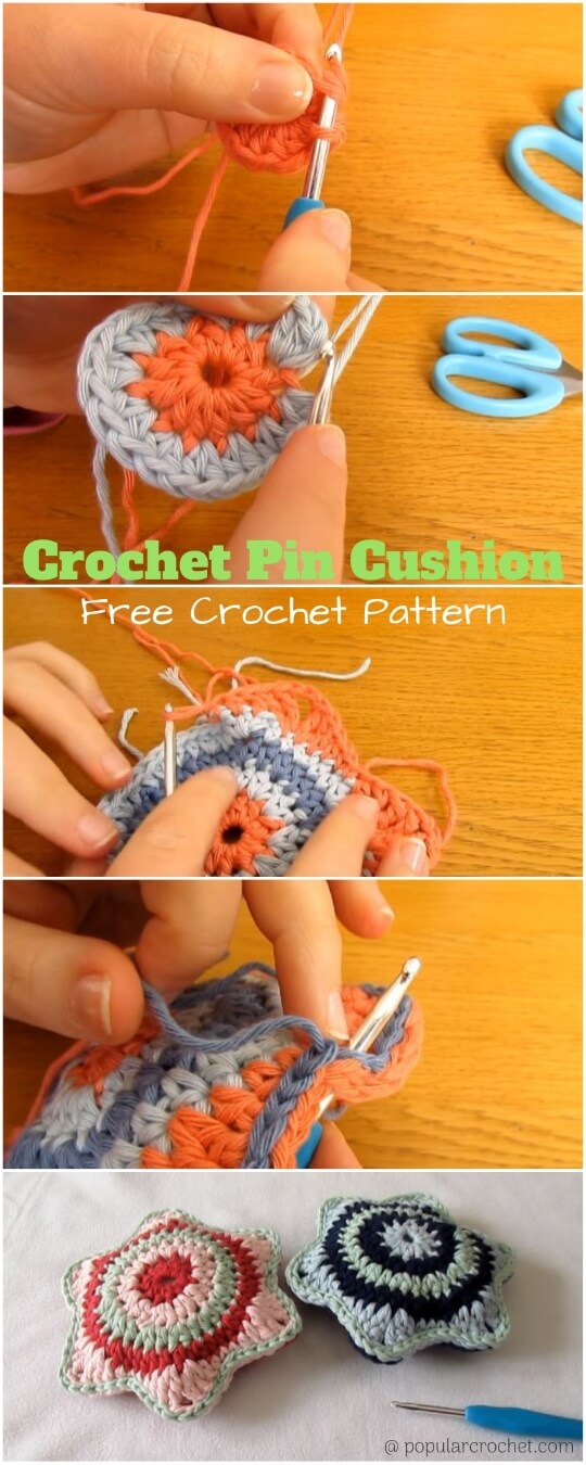 Pin Cushion Crochet