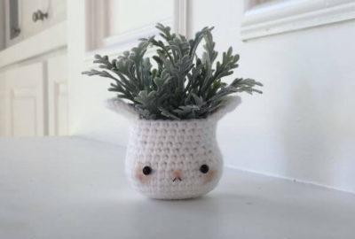 Cute Bunny Plant Crochet