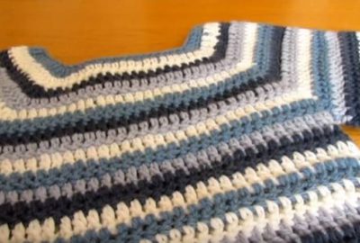 Basic Crochet Striped Jumper 1