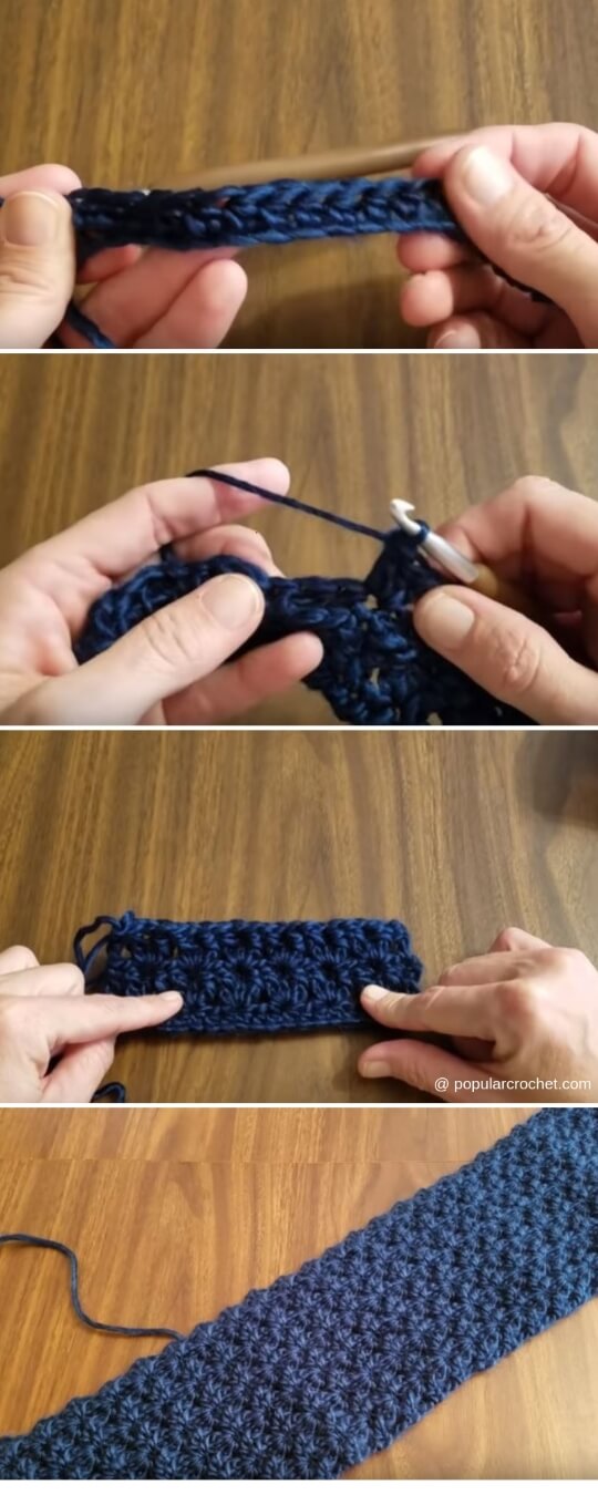 Infinity Scarf Crochet popularcrochet.com #infinity #scarf #crochet #freepattern #fall winter