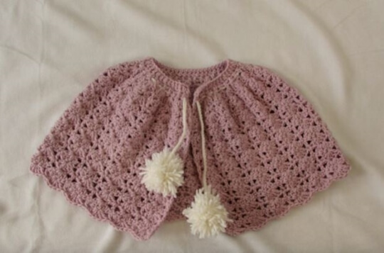 Very Easy Crochet Winter Shrug 1