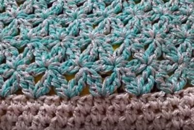 Crochet Bag with Jasmine Stitch 1