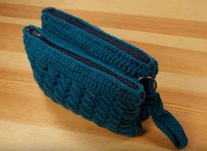 Double Makeup Crochet Bag 1
