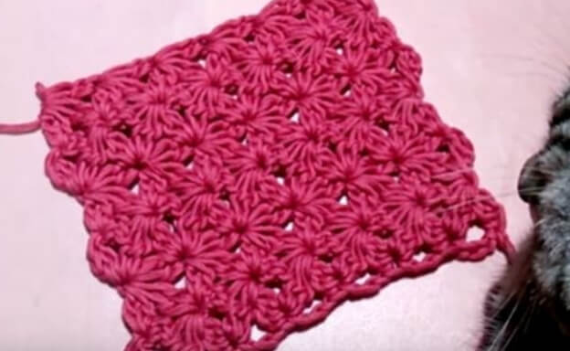 Crochet Star stitch 2
