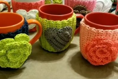 Crochet cupwarmer 1
