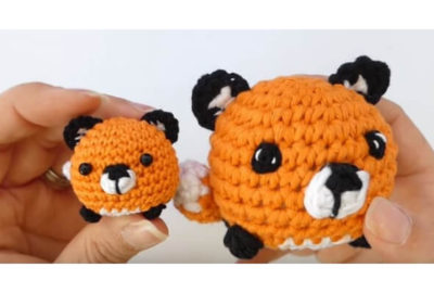 Mini fox Amigurumi 1