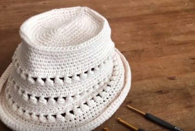 How to crochet a Summer Hat 1