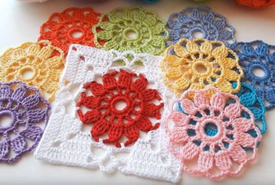 Crochet Flower Motif